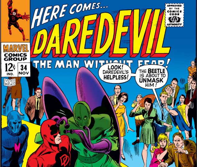 DAREDEVIL (1964) #34 Cover