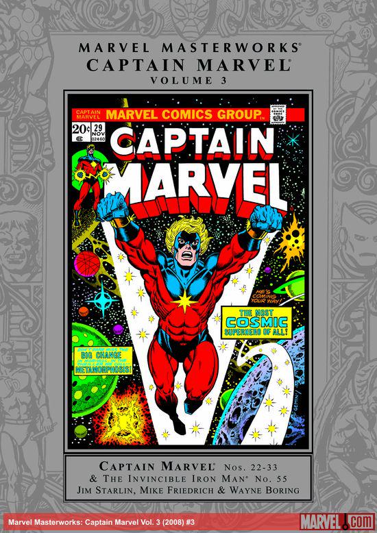 Marvel Masterworks: Captain Marvel Vol. 3 (Trade Paperback)