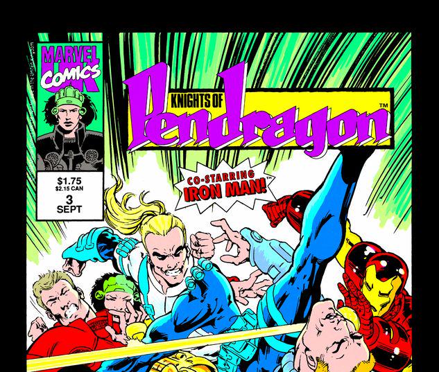 thumbnail image 2 of Marvel Knights Of Pendragon Omnibus – DM Cover, New Hardcover, Sealed 2 of 3