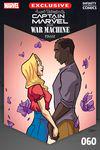 Love Unlimited: Captain Marvel & War Machine Infinity Comic #60