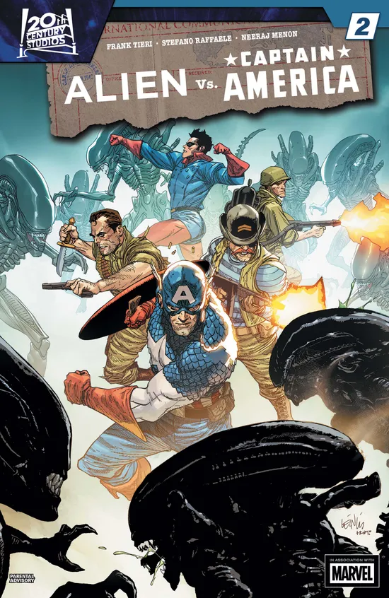 Alien Vs. Captain America (2025) #2 | Comic Issues | Marvel