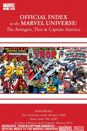 Avengers, Thor & Captain America: Official Index to the Marvel Universe #6 