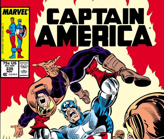 Captain America (1968) #335 Cover