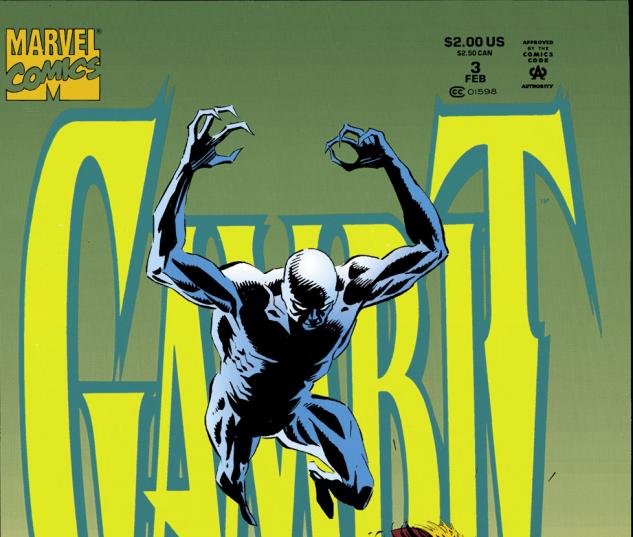 Gambit (1993) #3 Cover