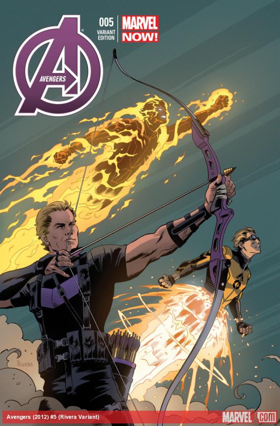 Avengers (2012) #5 (Rivera Variant)