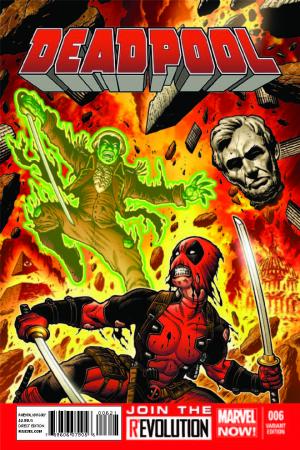 Deadpool #6  (Warren Variant)