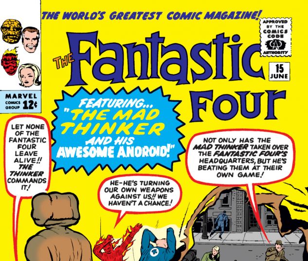 Fantastic Four (1961) #15 Cover