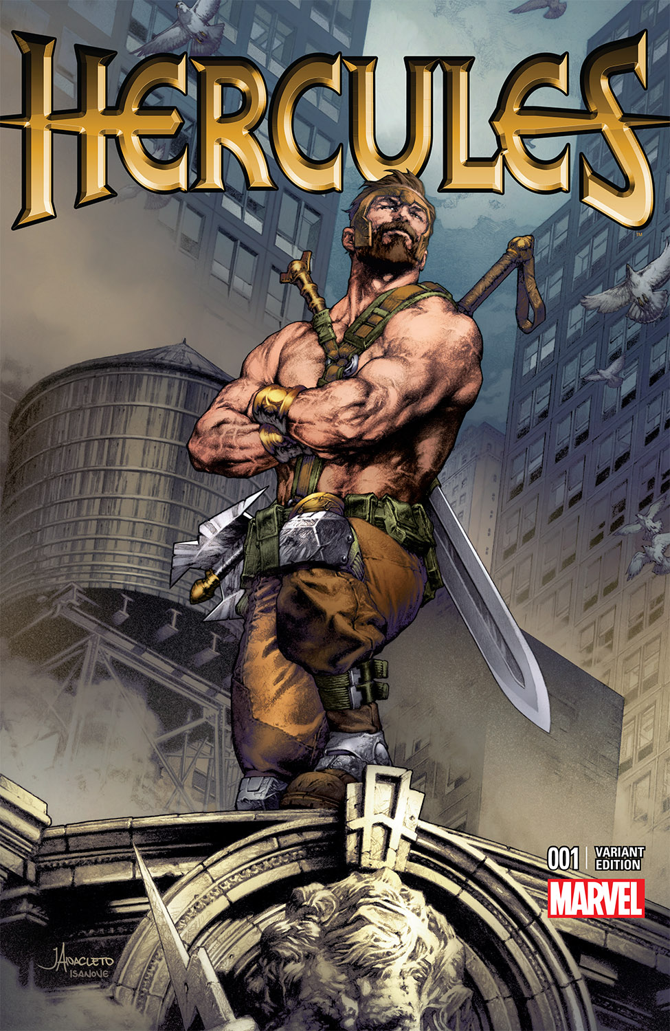 Hercules (2015) #1 (Anacleto Variant)