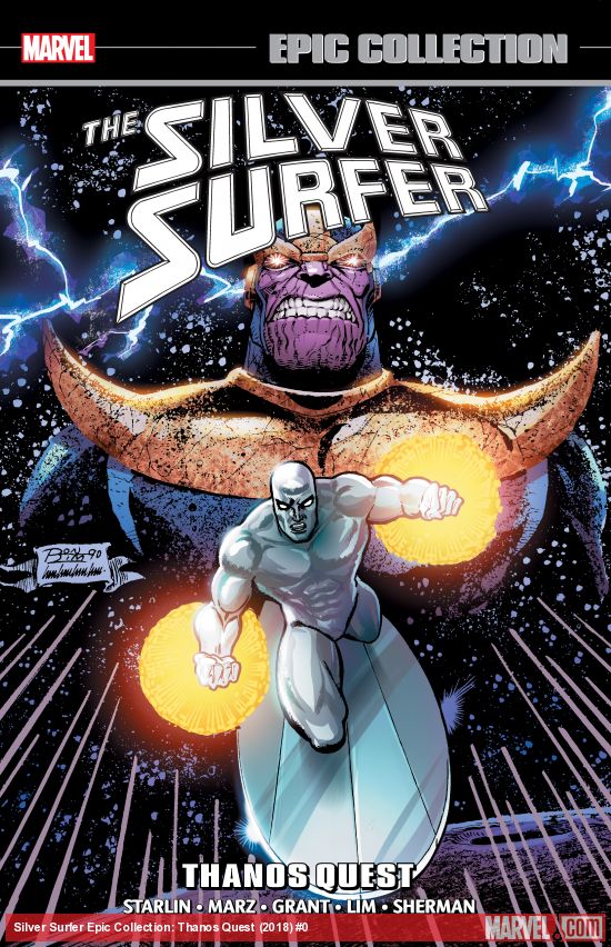 Silver Surfer Epic Collection: Thanos Quest (Trade Paperback)