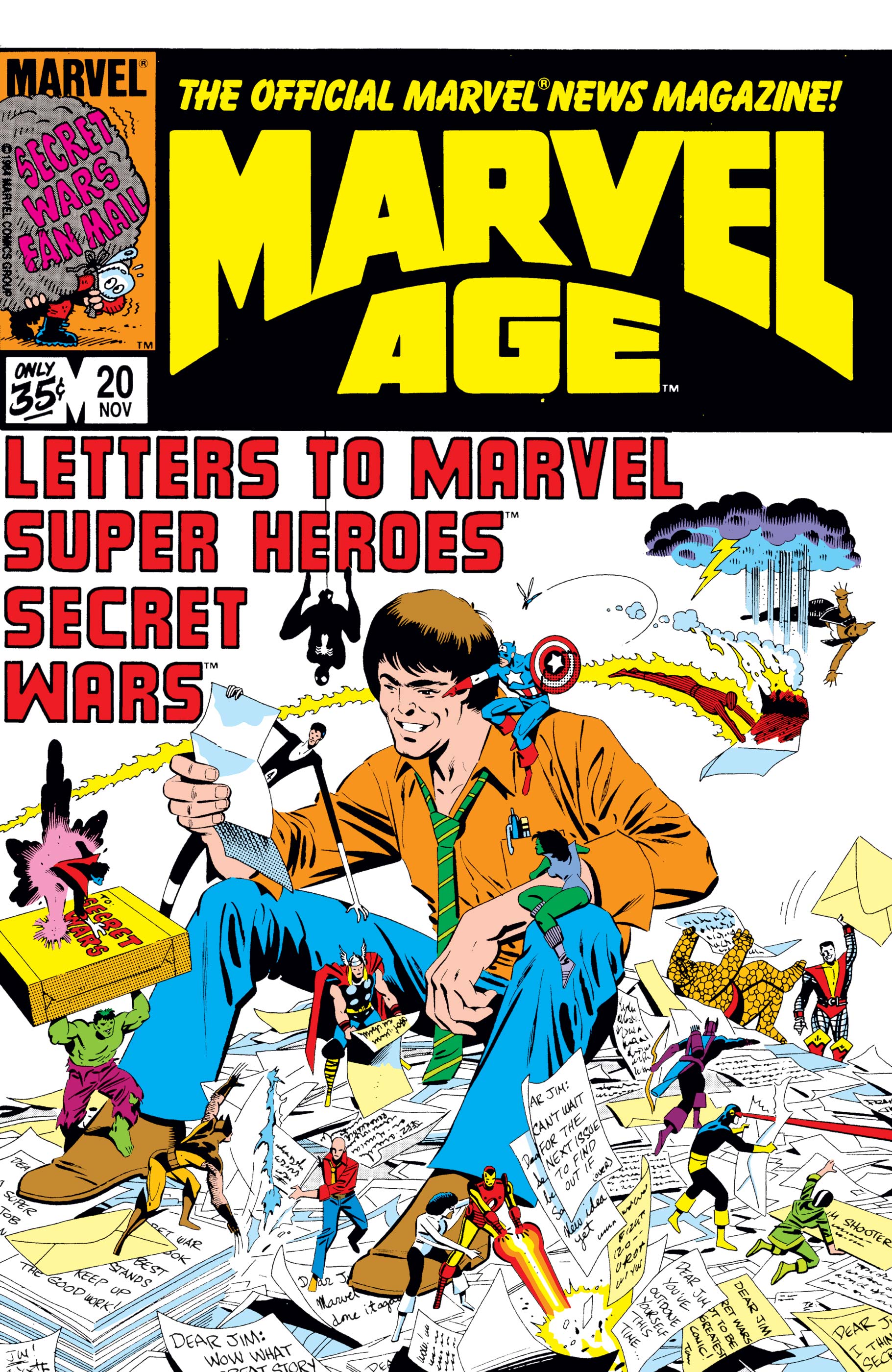 Marvel Age (1983) #20