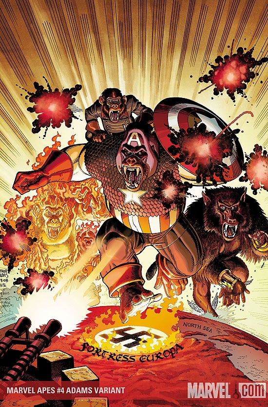 Marvel Apes (2008) #4 (Variant)