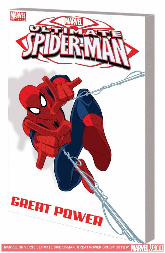 MARVEL UNIVERSE ULTIMATE SPIDER-MAN: GREAT POWER SCREEN CAP DIGEST (Digest), Comic Issues, Comic Books