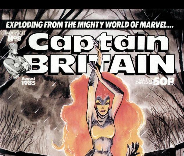 Captain Britain (1985) #8 Cover