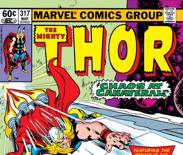 Thor (1966) #317 Cover