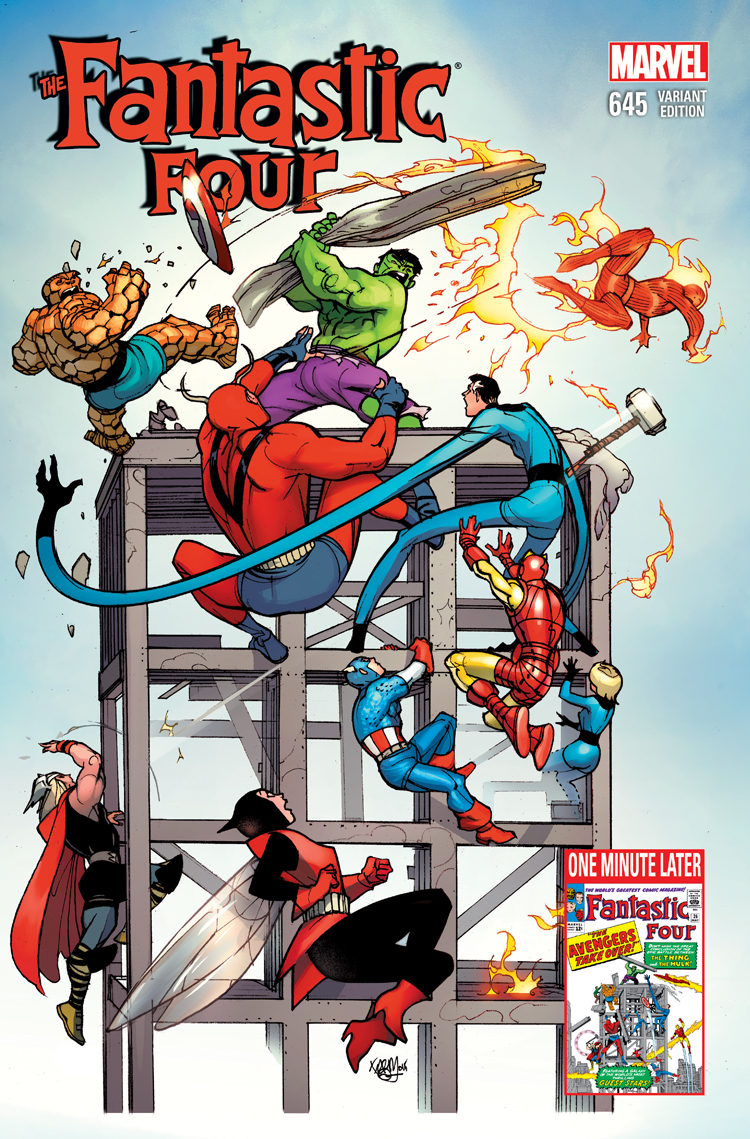 Fantastic Four (2014) #645 (Avengers Variant)