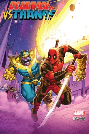 Deadpool Vs. Thanos (2015) #3 (Lim Variant)