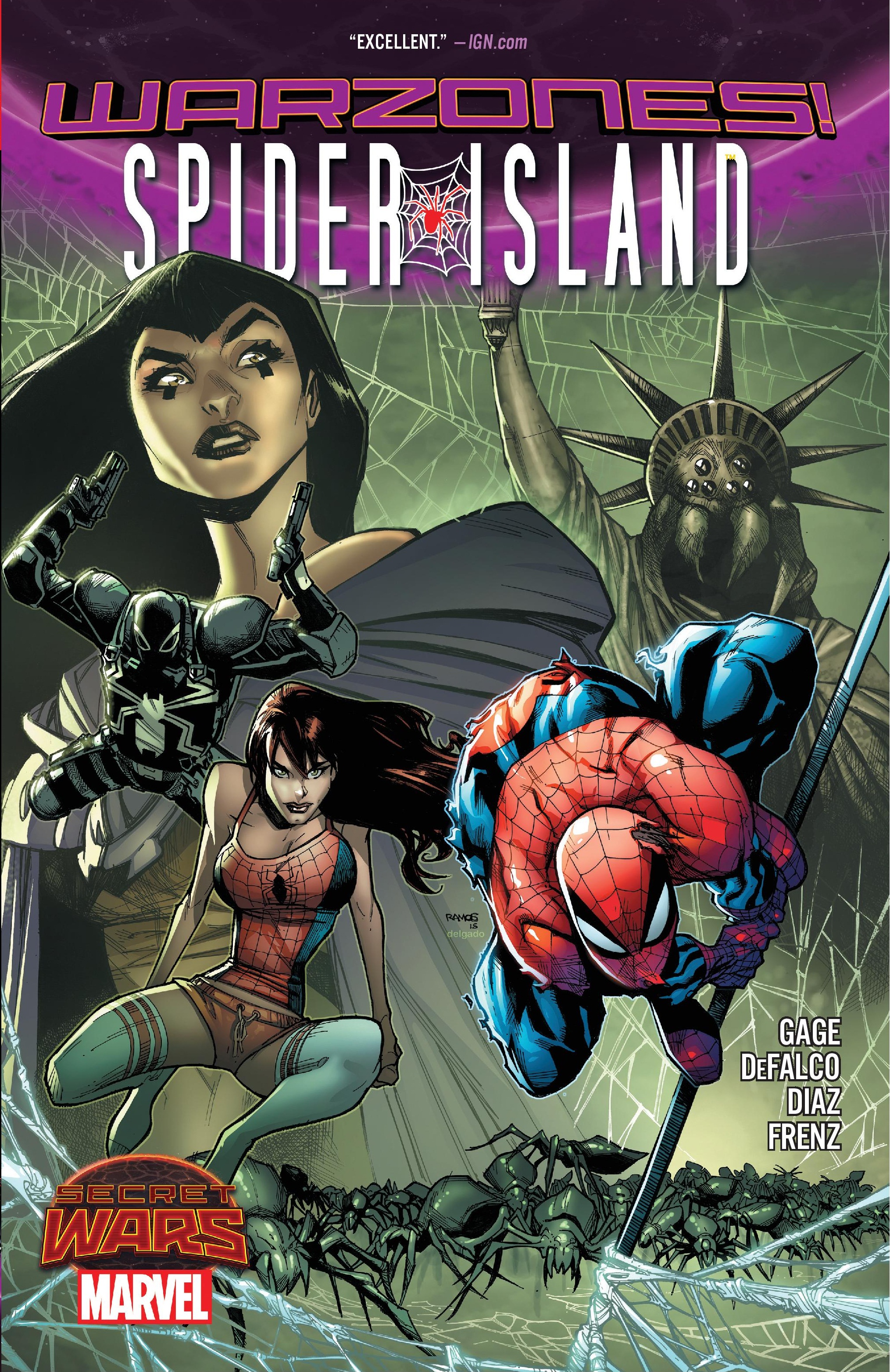 Spider island comic