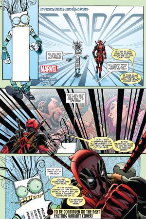 Deadpool #4  (Koblish Secret Comic Variant)