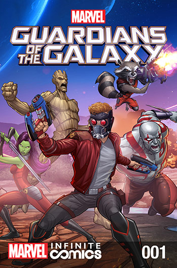 Marvel Universe Guardians of the Galaxy Infinite Comic (2015) #1