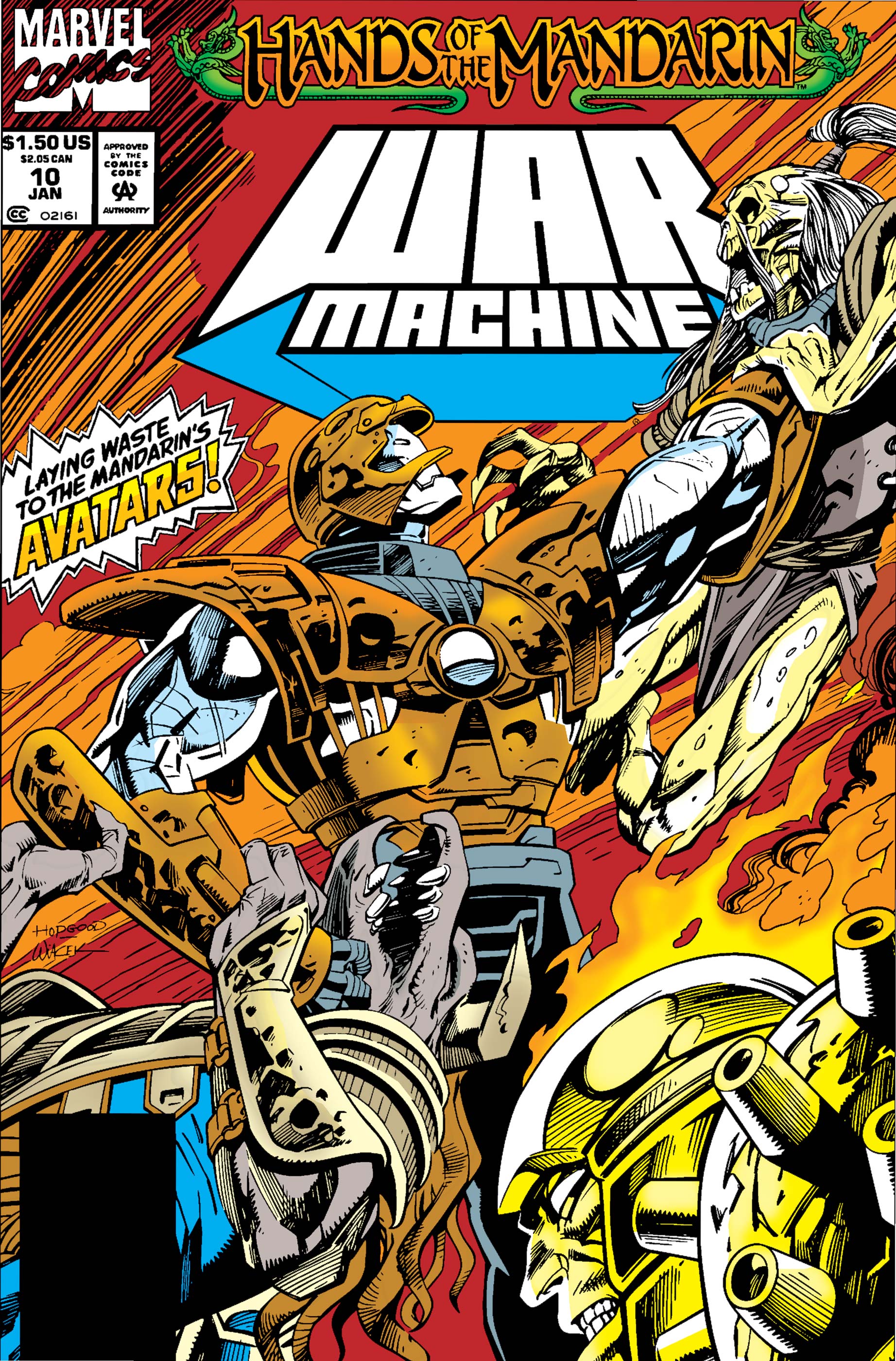 War Machine (1994) #10, Comic Issues