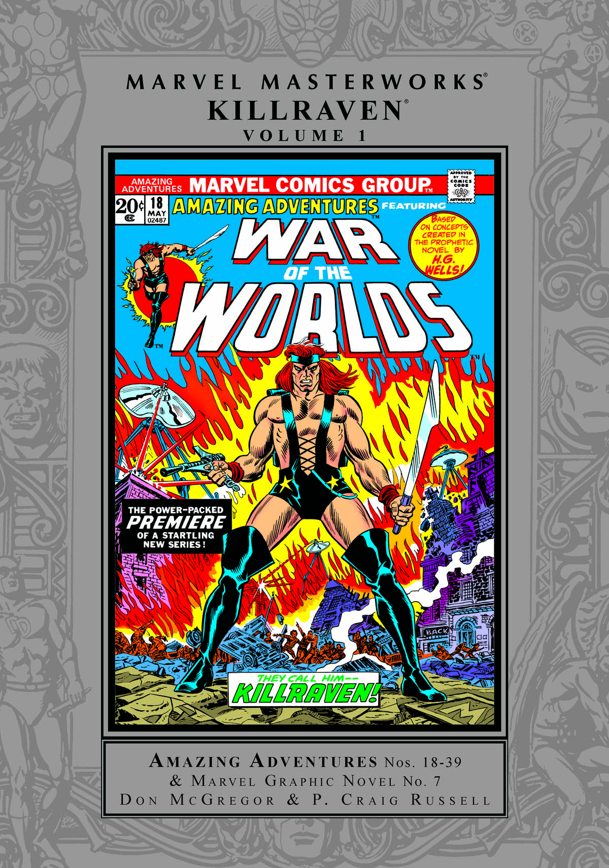 Marvel Masterworks: Killraven Vol. 1 (Trade Paperback)