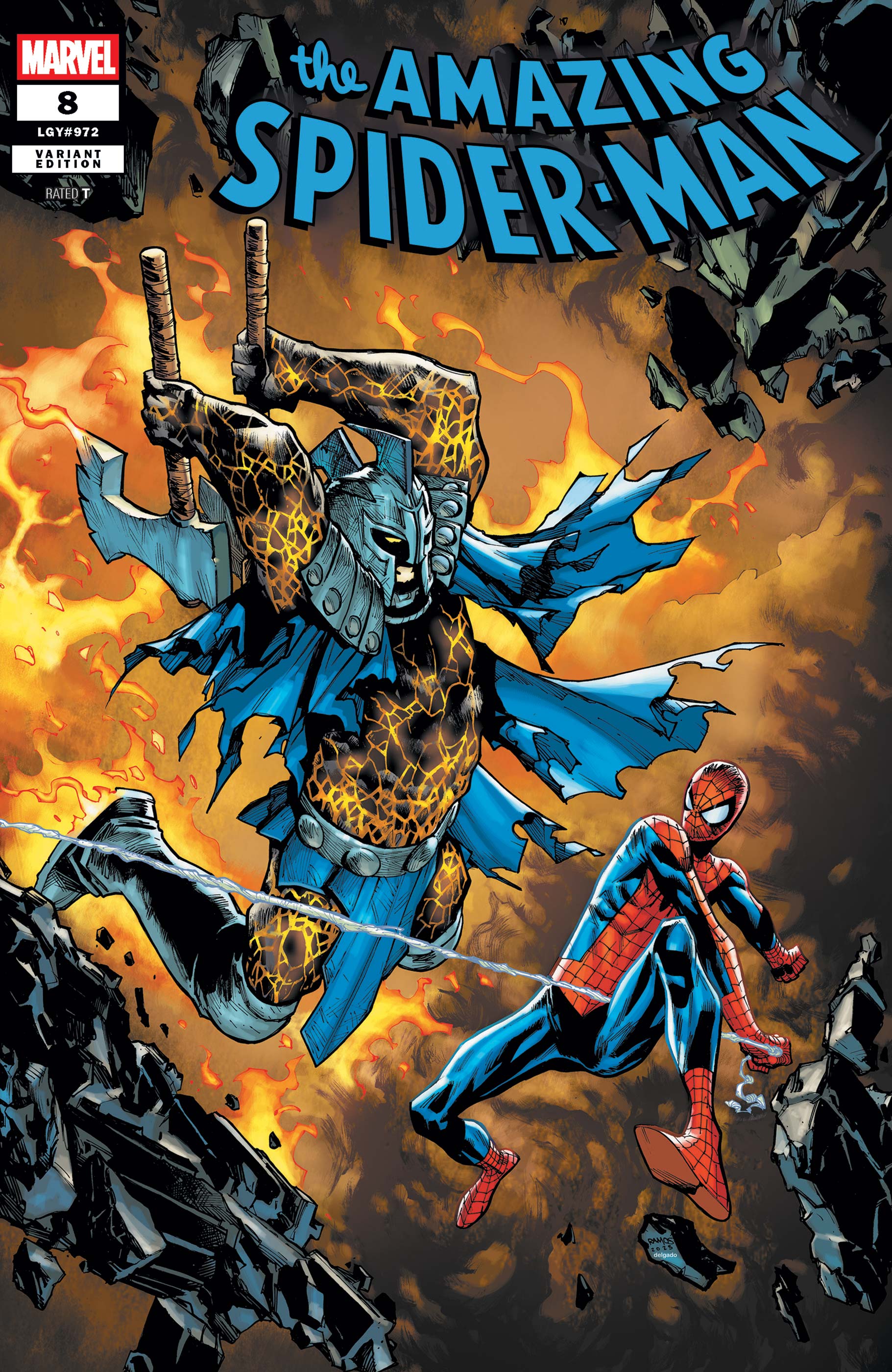 アメイジング・スパイダーマン#7#8 ヴァリアントカバー marvel-amazing-spider-man-850-