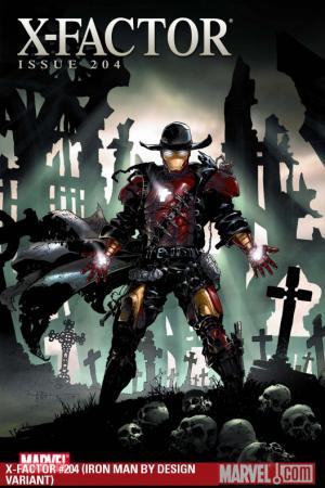 X-Factor (2005) #204 (IRON MAN BY DESIGN VARIANT)