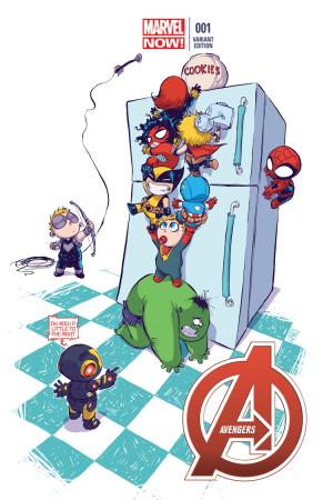 Avengers (2012) #1 (Young Variant)
