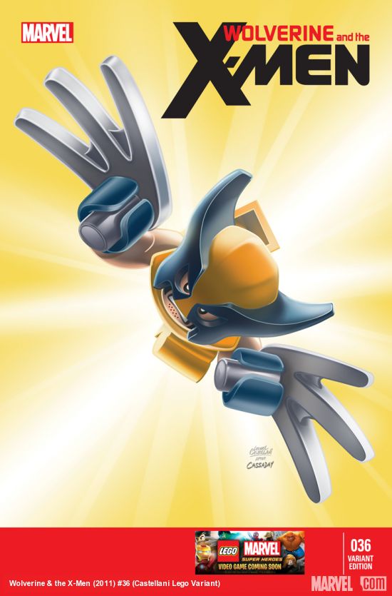 Wolverine & the X-Men (2011) #36 (Castellani Lego Variant)