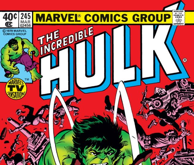 Incredible Hulk (1962) #245 Cover