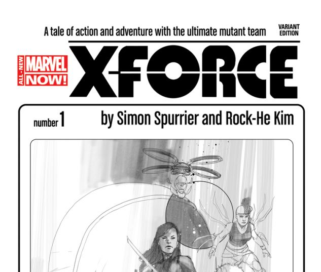 cover from X-Force (2014) #1 (NOTO SKETCH VARIANT)