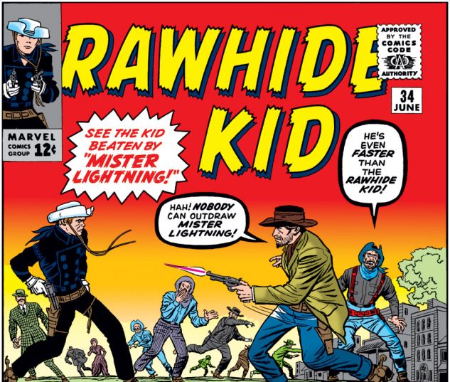 Rawhide Kid (1960) #34 Cover