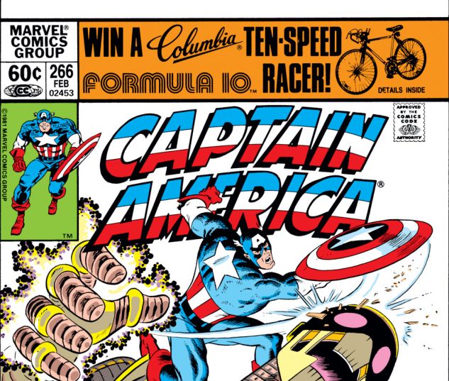 Captain America (1968) #266 Cover