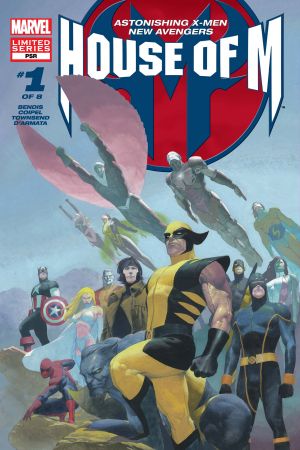 House of M Marvel comic book cover