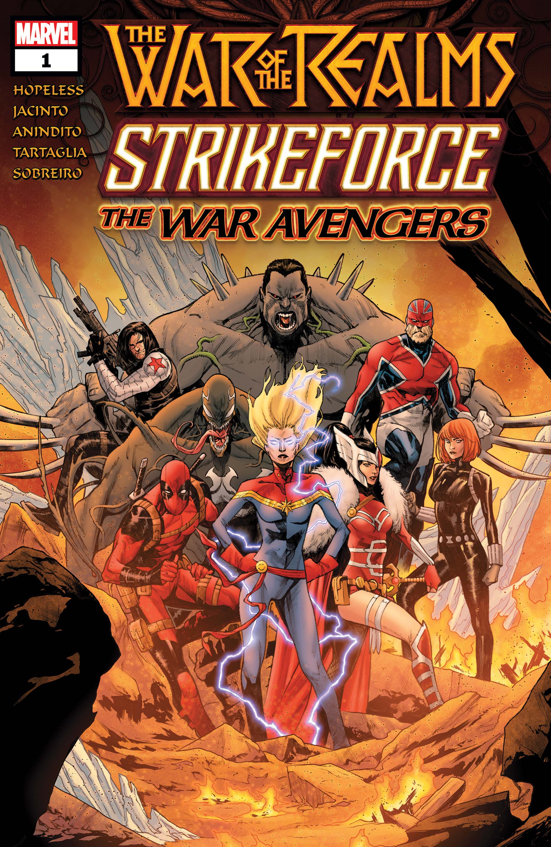 War Of The Realms Strikeforce: The War Avengers (2019) #1
