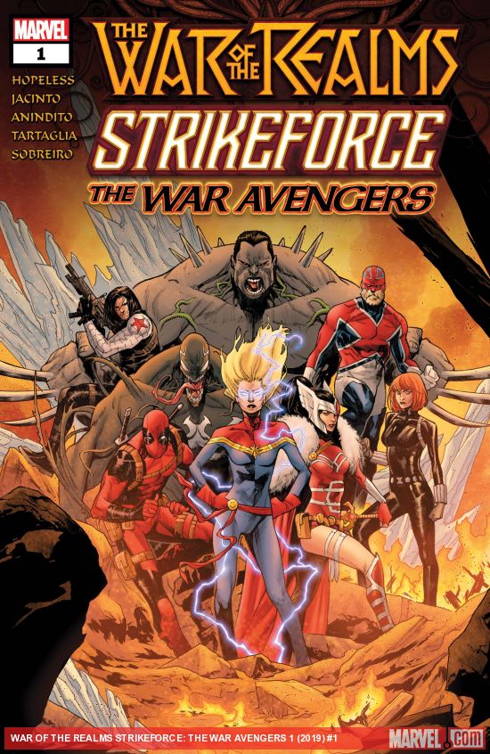 War Of The Realms Strikeforce: The War Avengers (2019) #1