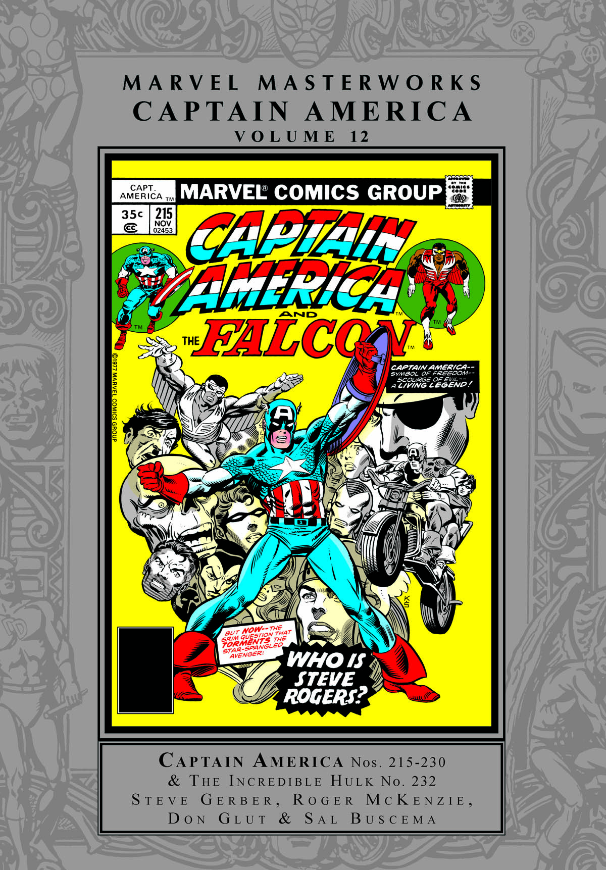 Marvel Masterworks: Captain America Vol. 12 (Trade Paperback)