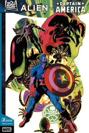 Alien Vs. Captain America (2025) #3 (Variant)