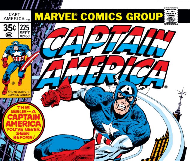 Captain America (1968) #225 Cover