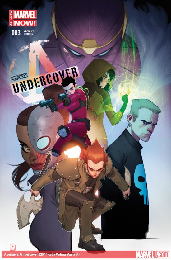 Avengers Undercover (2014) #3 (Molina Variant)