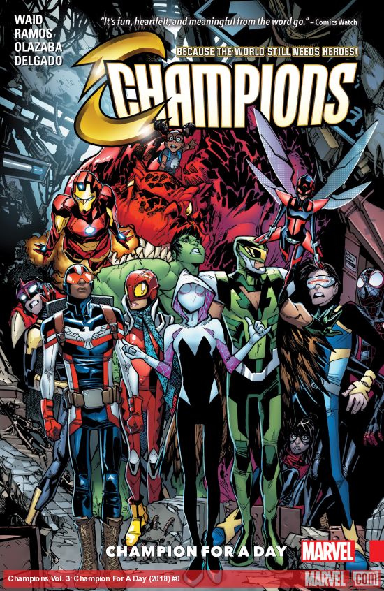 Champions Vol. 3: Champion For A Day (Trade Paperback)