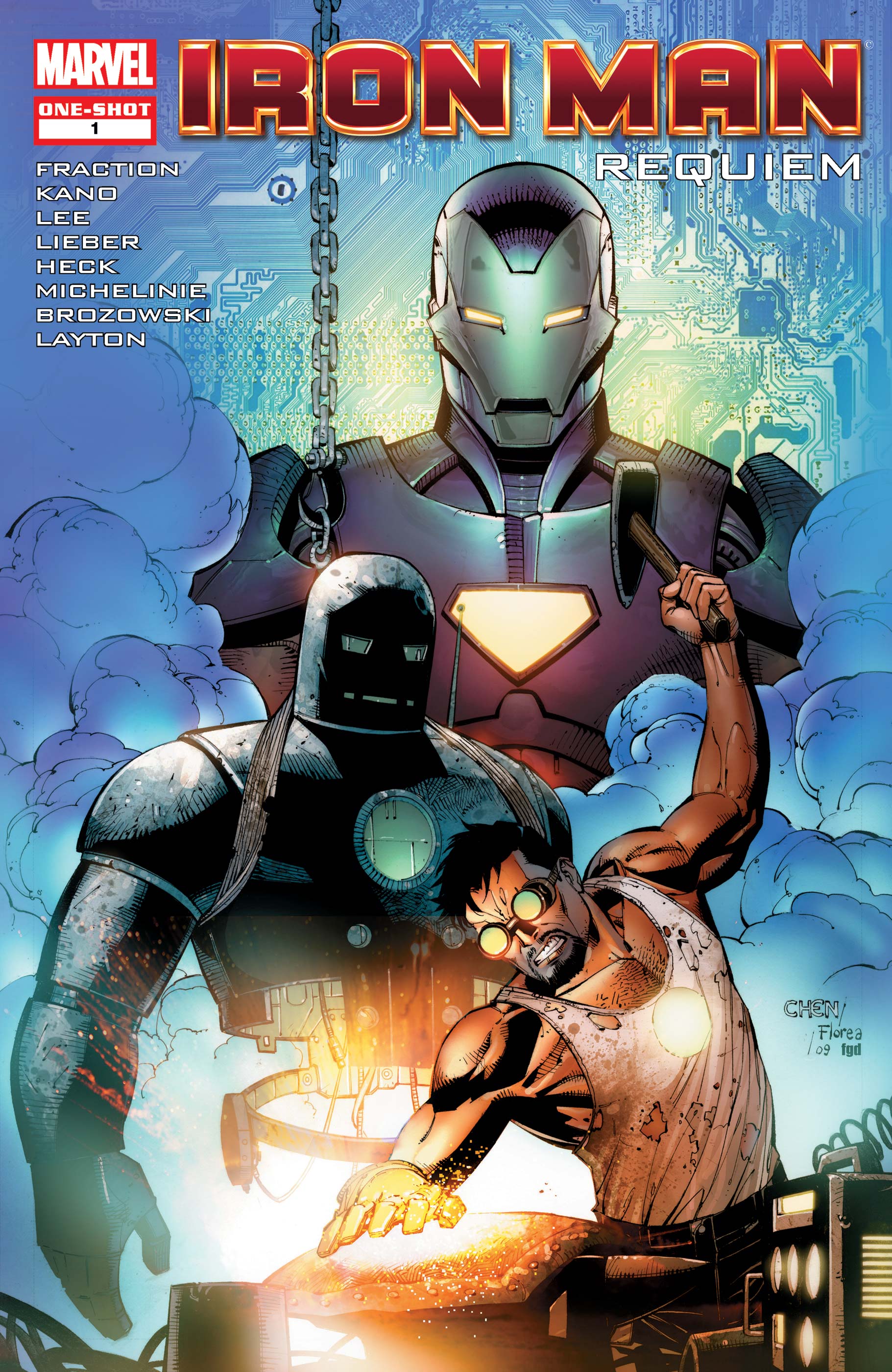 Iron Man: Requiem (2009) #1