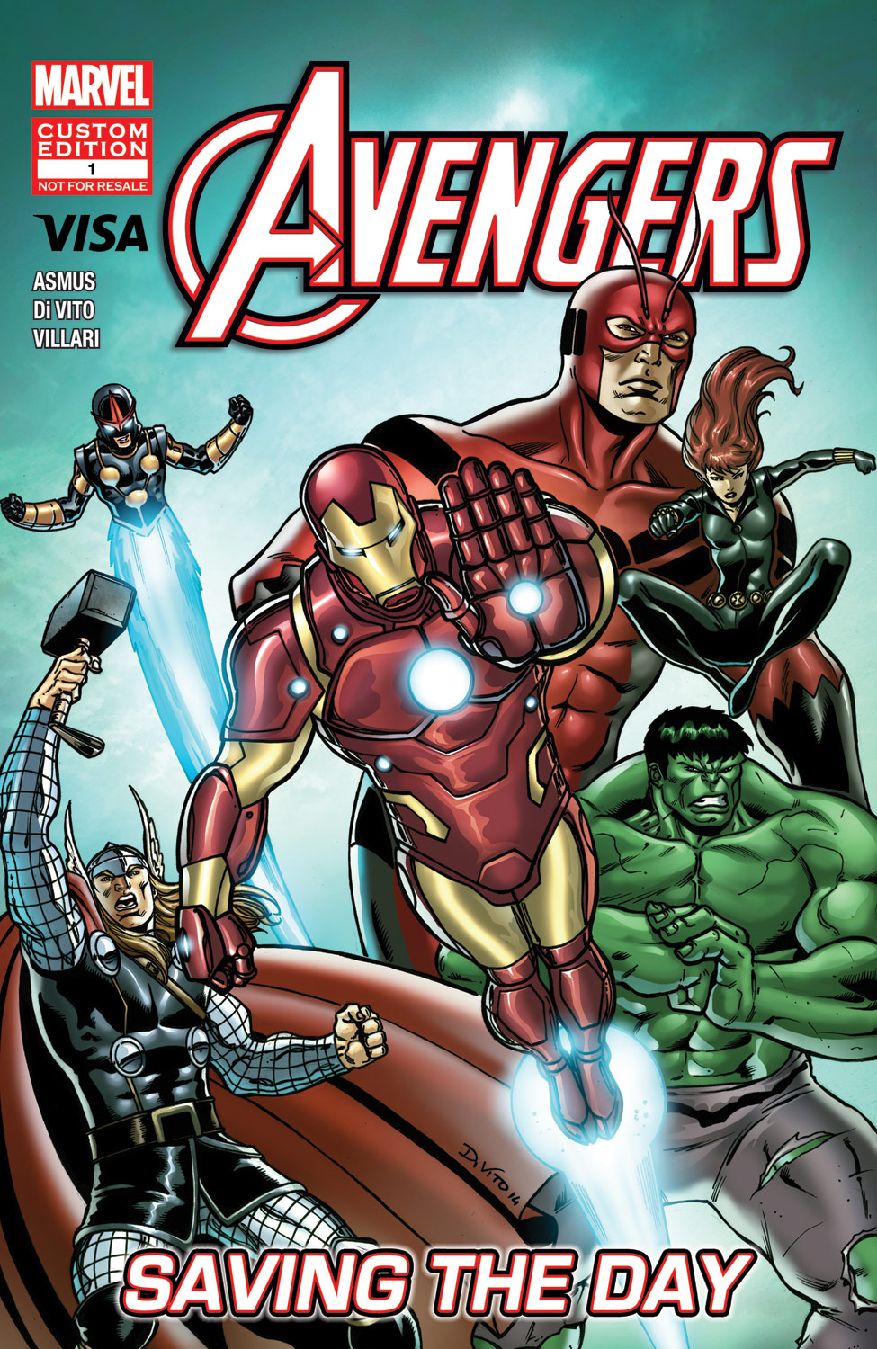 Avengers ft. Nova: Saving The Day (2014) #1