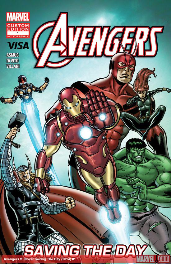 Avengers ft. Nova: Saving The Day (2014) #1