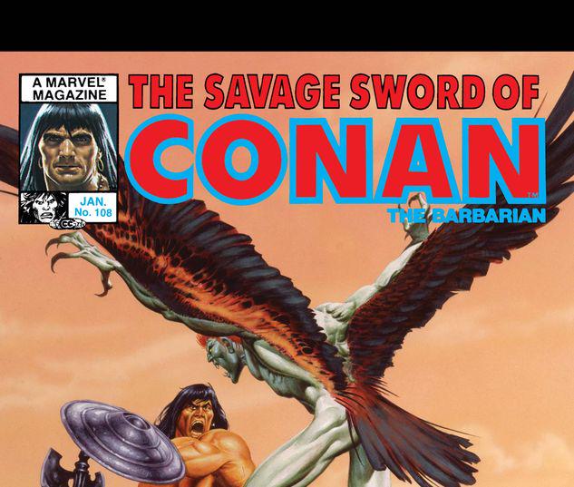 The Savage Sword of Conan #108