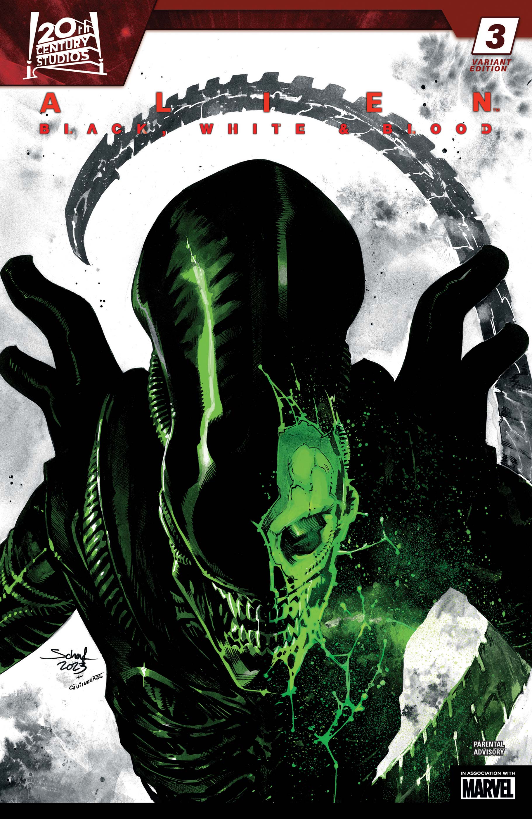 Alien: Black, White & Blood (2024) #3 (Variant)