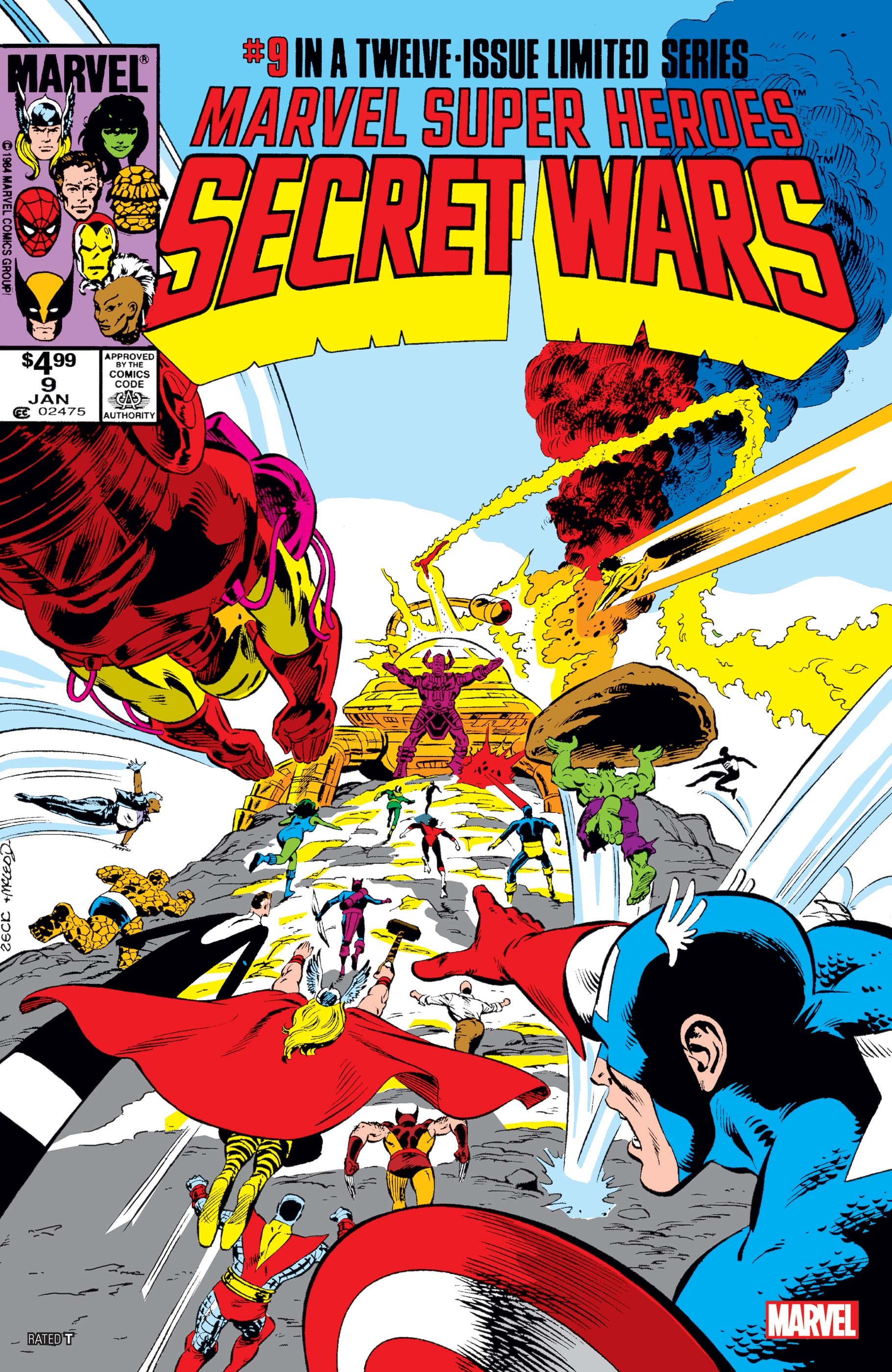 MARVEL SUPER HEROES SECRET WARS: FACSIMILE EDITION (2024) #9