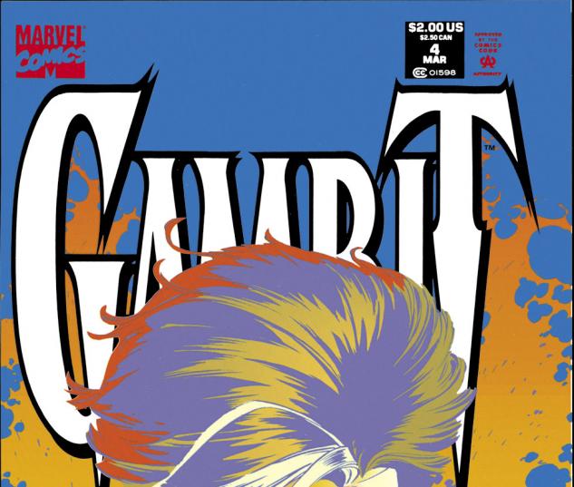 Gambit (1993) #4 Cover