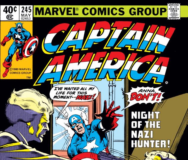 Captain America (1968) #245 Cover