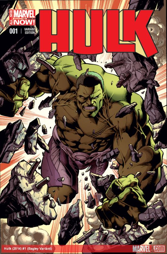 Hulk (2014) #1 (Bagley Variant)
